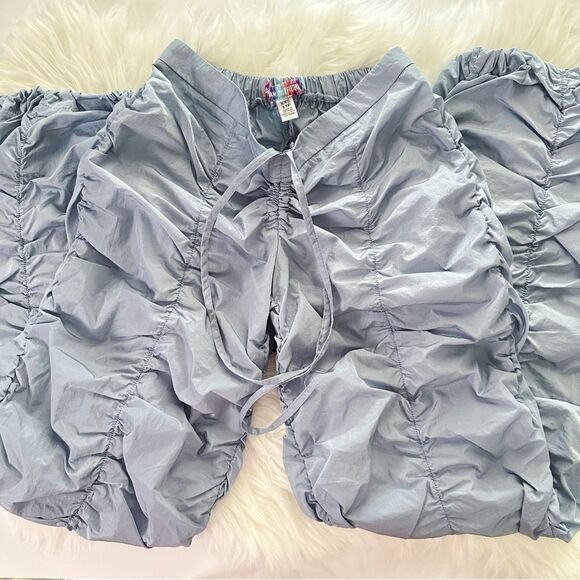 ʟɪᴋᴇ ɴᴇᴡ ᴜᴏ ʀᴜᴄʜᴇᴅ ꜰʀᴏɴᴛ ʀᴇᴛʀᴏ  ꜱᴛʏʟᴇ ʟɪɢʜᴛᴡᴇɪɢʜᴛ ʙᴀʟʟᴏᴏɴ ᴘᴀɴᴛꜱ - Picture 17 of 17